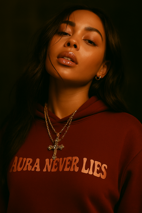 FALL AURA NEVER LIES HOODIE